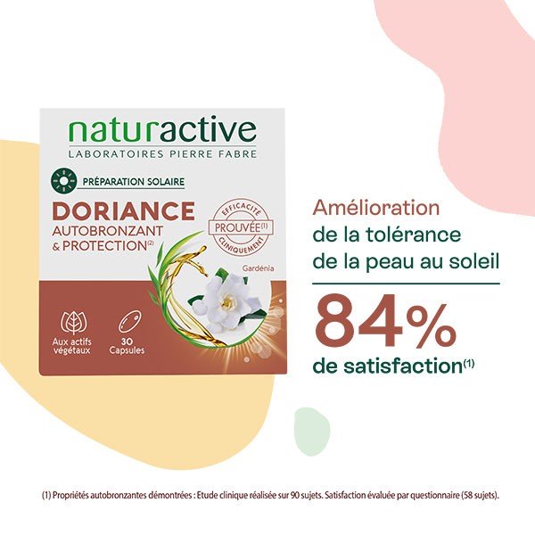 Naturactive Doriance Autobronzant et Protection 30 capsules