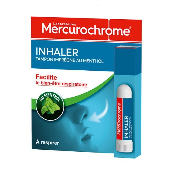 Inhaler au Menthol Mercurochrome 1ml