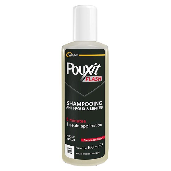 Pouxit Flash Shampooing, Anti-Poux Et Lentes
