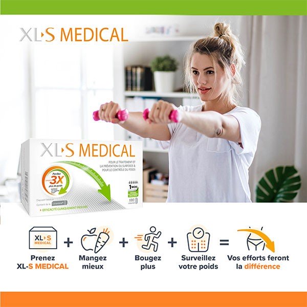 XLS Medical Forte 7 : Capteur de graisses extra-fort de XLS Medical