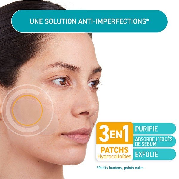 Compeed Patchs anti-imperfections purifiants hydrocolloides 7 unités