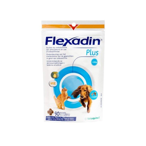 Vetoquinol Flexadin Plus Chiens plus de 10kgs Sachet de 90 Bouchées