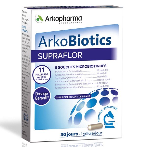 ARKOPHARMA - Supraflor - Ferments lactiques - Bien-être digestif