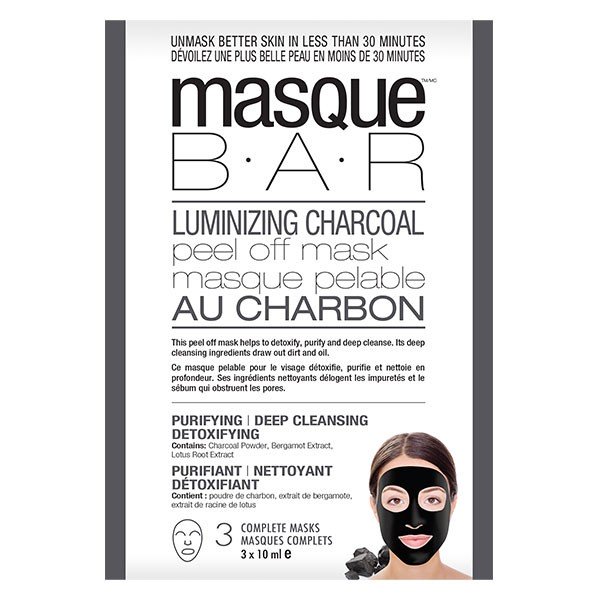 B.A.R. Masque Peel Off au Charbon 3 unités